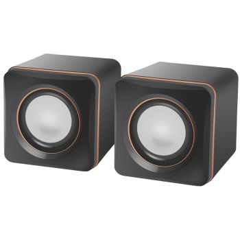 Колонки Defender SPK 33, 2*2,5W, питание от USB, черный