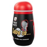 Освежающее драже Love is... со вкусом клубники, в пластиковой упаковке 45г
