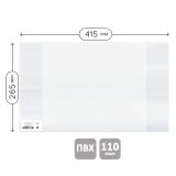 Обложка 265*415 для учебников и рабочих тетрадей "Школа России" 1-4кл., учебников старших клас. издат.Просвещение,Экзамен,ПВХ 110мкм,Greenwich Line,ШК