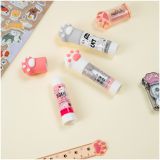 Клей-карандаш MESHU с топпером "Paw", 8г, дисплей бокс, ПВП, ассорти