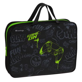 Папка текстильная с ручками 1 отделение, А4 Berlingo 