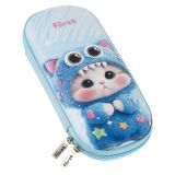 Пенал EVA Först "Кото-монстрик" , 230*100*50, 1 отделение, откидная планка, карман