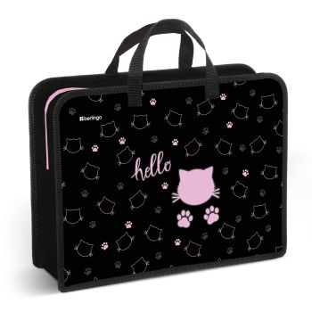 Папка с ручками 1 отделение, А4 Berlingo 