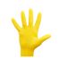 Перчатки резиновые хозяйственные OfficeClean Универсальные, разм. М, желтые, пакет с европодвесом