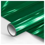 Упаковочная бумага глянц. 70*100см, MESHU "Металлик. Зеленый", 60г/м2