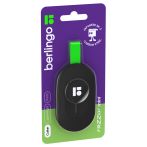 Нож канцелярский 9мм Berlingo "Razzor mini", push-lock, европодвес