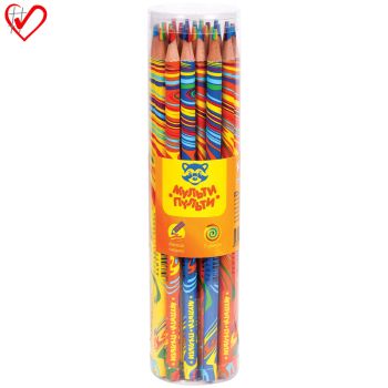 Карандаш с многоцветным грифелем Мульти-Пульти 