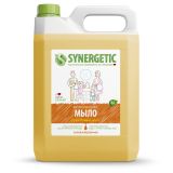 Мыло жидкое Synergetic "Фруктовый микс", канистра, 5л