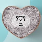 Бумажный наполнитель 3мм, MESHU, 100г, белый