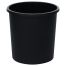 Корзина для бумаг СТАММ, 18л, цельная, черная