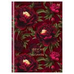 Бизнес-блокнот А5, 64л., евроформат, BG "Цветочный стиль", soft-touch ламинация, тиснение фольгой