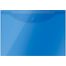 Папка-конверт на кнопке OfficeSpace А3, 150мкм, пластик, полупрозрачная, синяя
