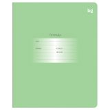 Тетрадь 12л., клетка BG "Первоклассная", светло-зеленая