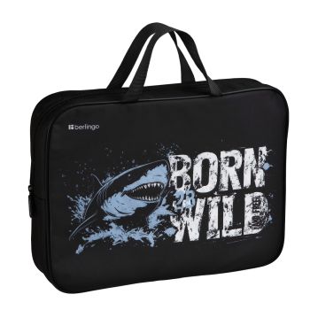 Папка текстильная с ручками 1 отделение, А4 Berlingo 