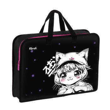 Папка с ручками 1 отделение, А4 Först 