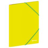 Папка на резинке Berlingo "Raze" А4, 600мкм, желтая