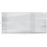 Обложка 220*450 для рабочих тетрадей, прописей, дневников в тв. переплете и учебников старших классов, ПВХ 100мкм, универсальн, ArtSpace,ШК