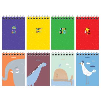 Блокнот А7 40л. на гребне BG 