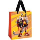 Пакет подарочный 18*23*10см MESHU "Cat girl", крафт