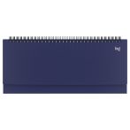 Планинг недатированный 56л., 285*100, бумвинил, BG, синий