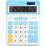Калькулятор настольный Eleven CDC-120-WH/CY, 12 разрядов, двойное питание, 155*206*38мм, белый/синий
