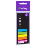 Флажки-закладки Berlingo, 42*12мм, стрелки, 25л*5 неоновых цветов, в картонной книжке, европодвес