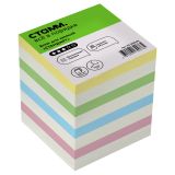 Блок для записей СТАММ "Стандарт", 8*8*8см, ассорти